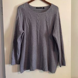 NWT Cyrus size 1X Lightweight Cableknit Sweater
